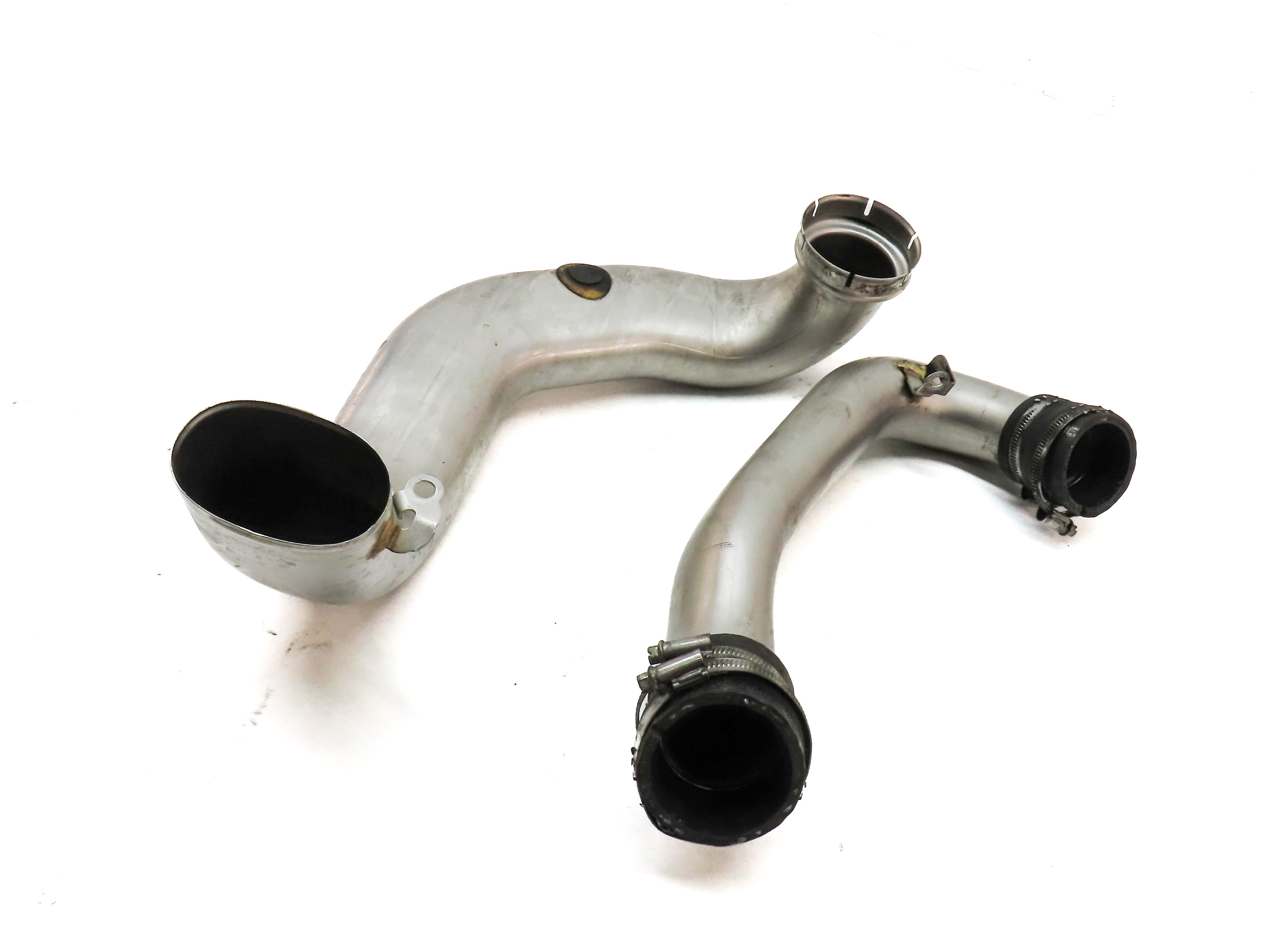 2013 MERCEDES GL450 X166 4.6L (278.928) ENGINE LEFT AIR INTAKE PIPE HOSE SET/2 — exact item pictured